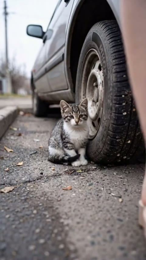 Ностальгический монтаж о женщине и коте